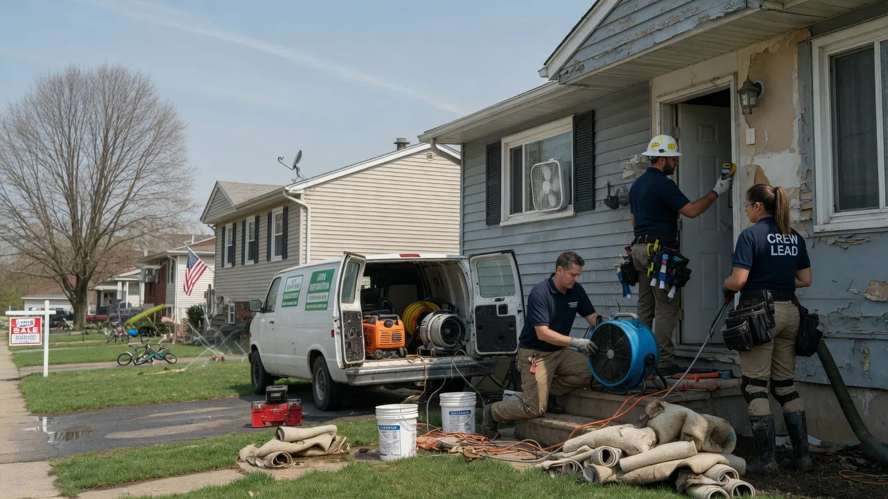 Flood Cleanup in Morton Grove, IL near me