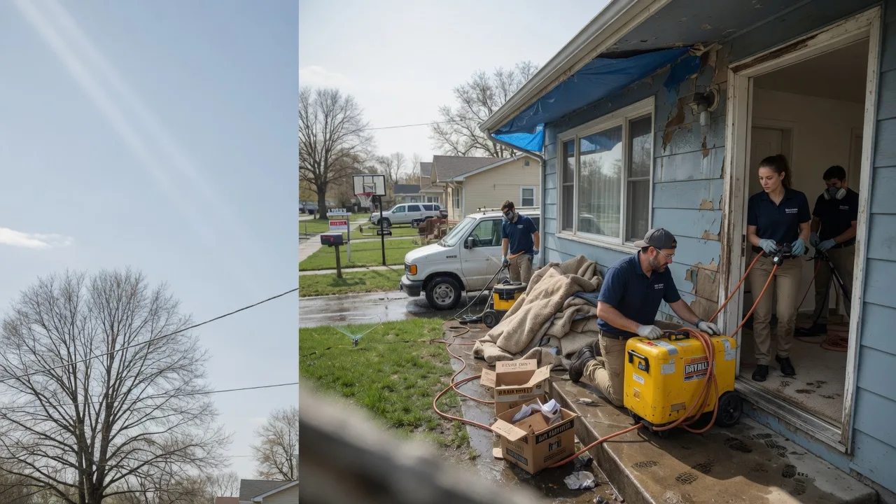 Basement Flood Cleanup in Morton Grove, IL near me